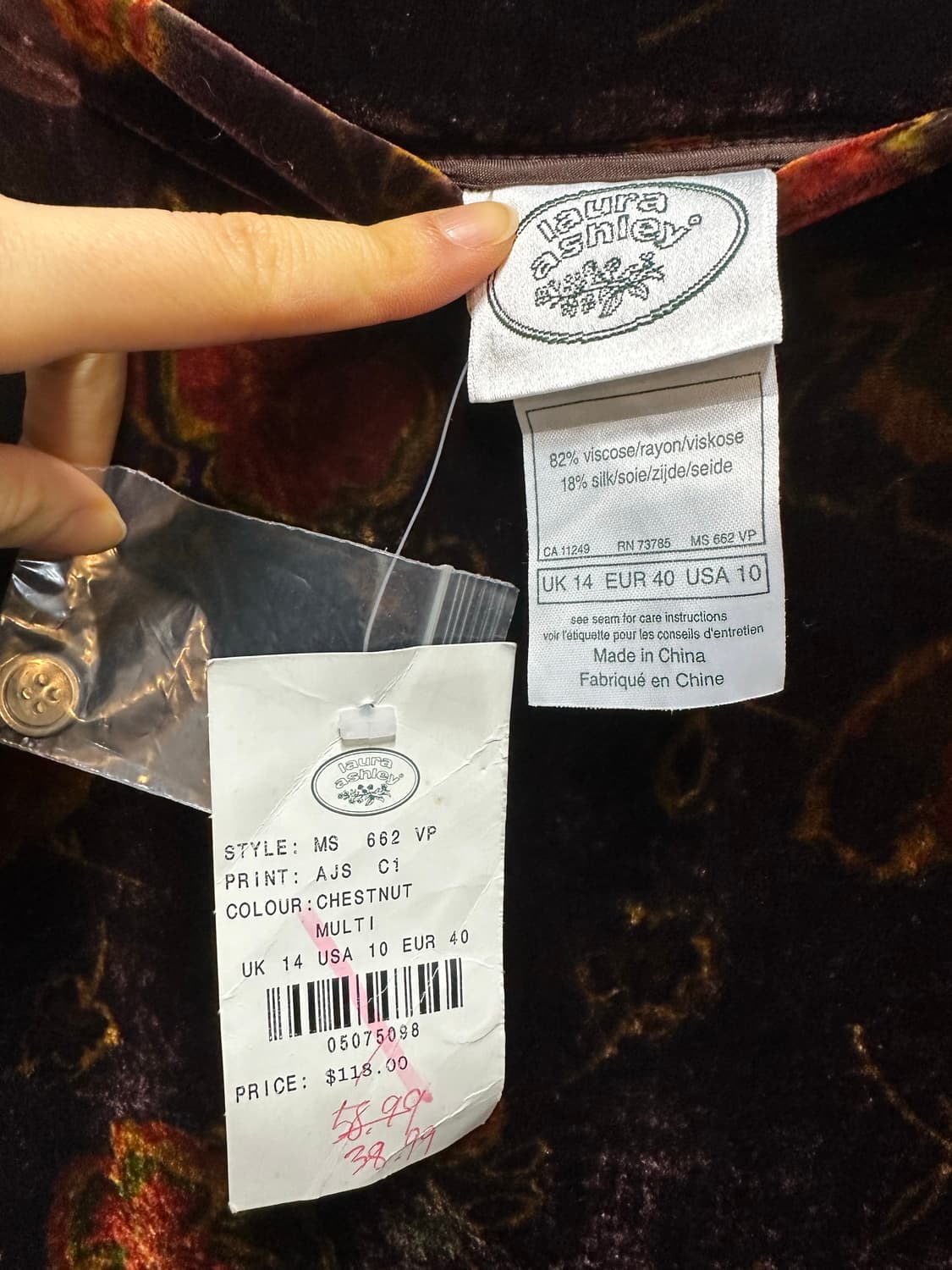 로라 애슐리 롱스커트 상품이미지2