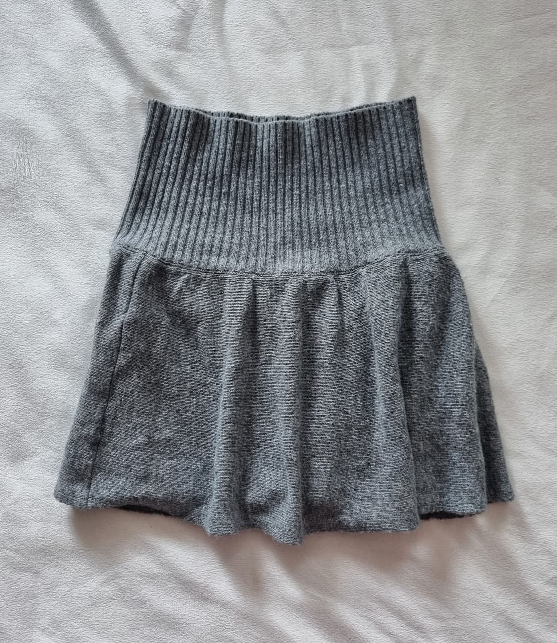 블랙업 니트 스커트 상품이미지1