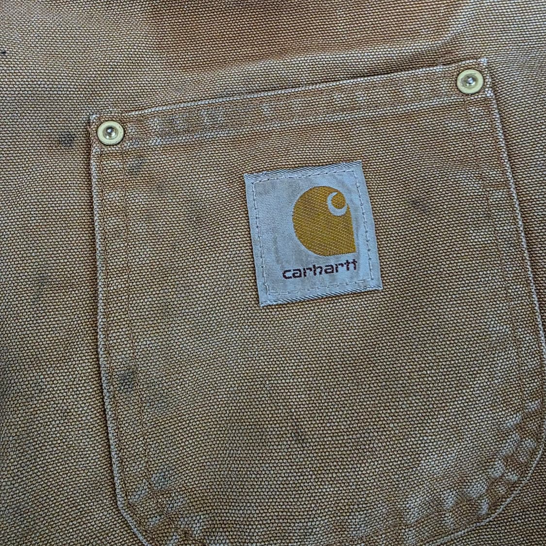 [50] 00s 빈티지 칼하트 C01 BRN 트래쉬드 워크 초어자켓 상품이미지3
