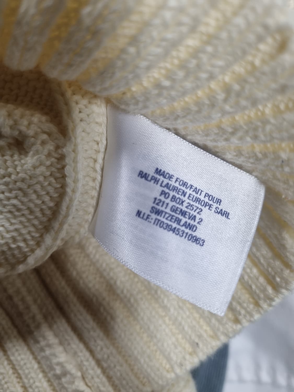 폴로랄프로렌 남성 꽈배기 니트 베스트  상품이미지3