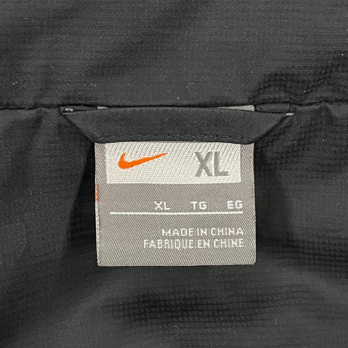 [정품/XL] 나이키 블랙 바람막이 자켓 b18 상품이미지5