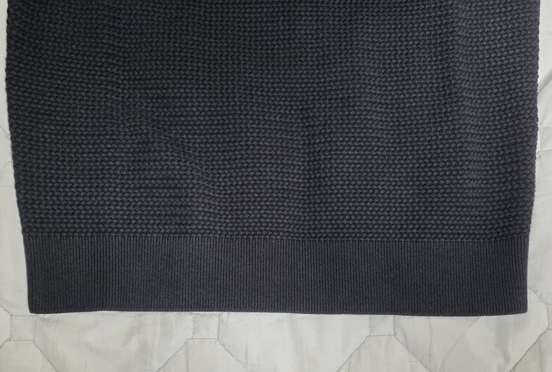 COS 코튼 크루넥 니트 블랙
 상품이미지4