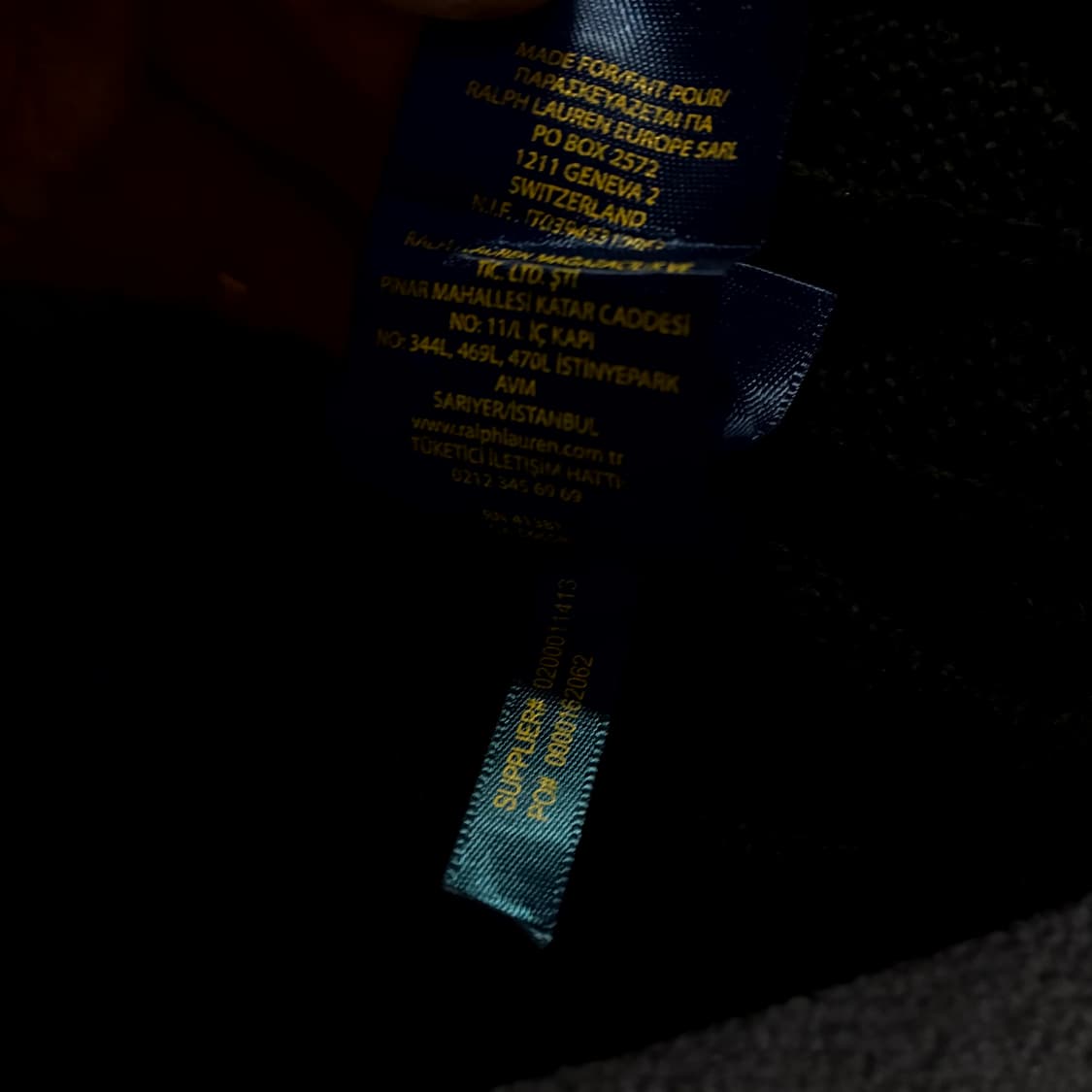 폴로 랄프로렌 블랙 니트 L 상품이미지4