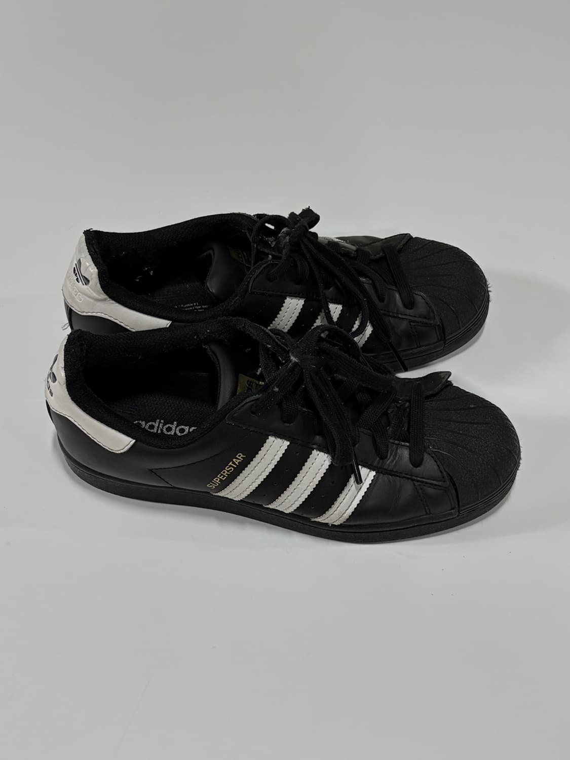 아디다스(adidas) 슈퍼스타 블랙 화이트 235 상품이미지2