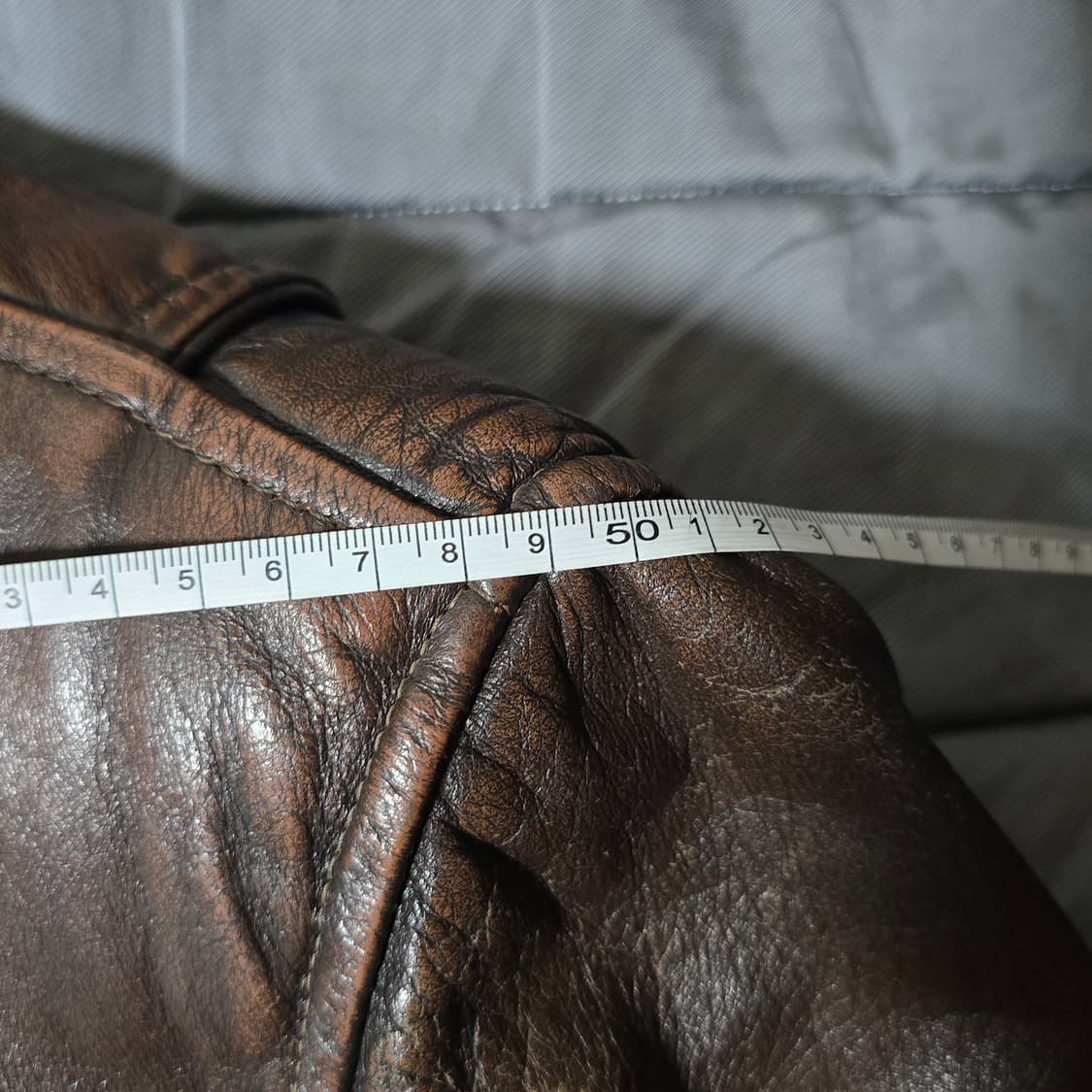 Lesco leather 70's 카페레이서 레더자켓 상품이미지3