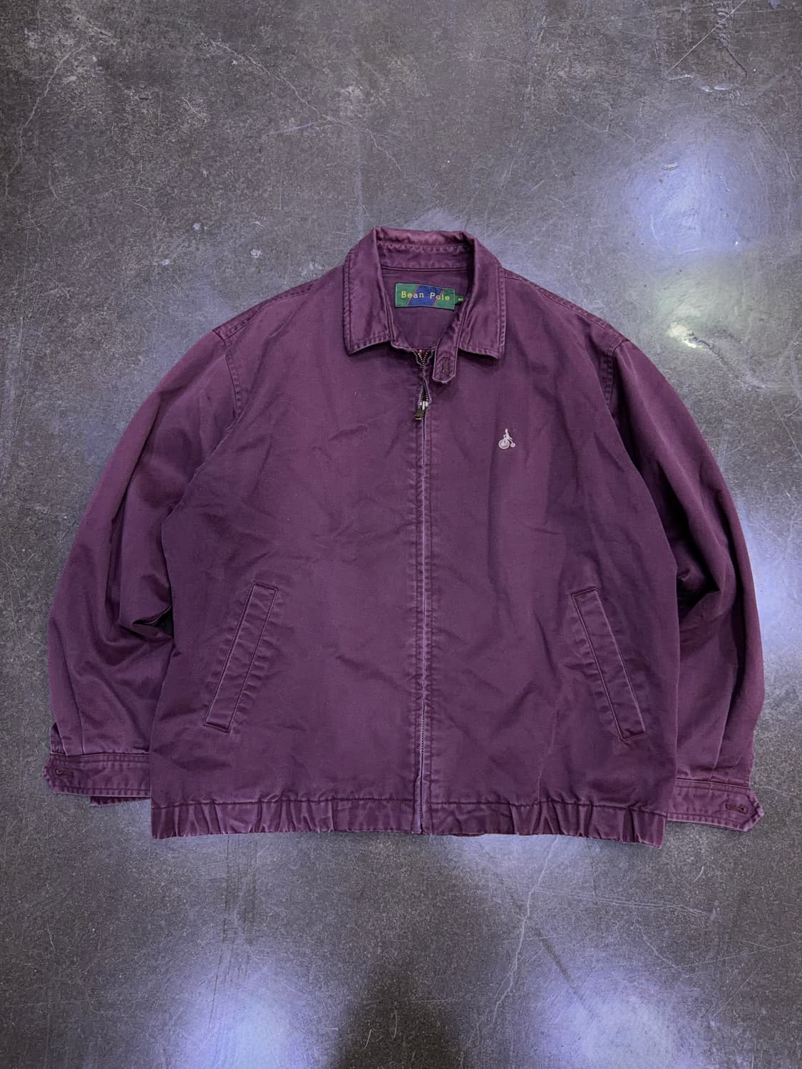 빈폴 클래식 헤링턴 자켓 버건디 스윙탑 90 상품이미지1