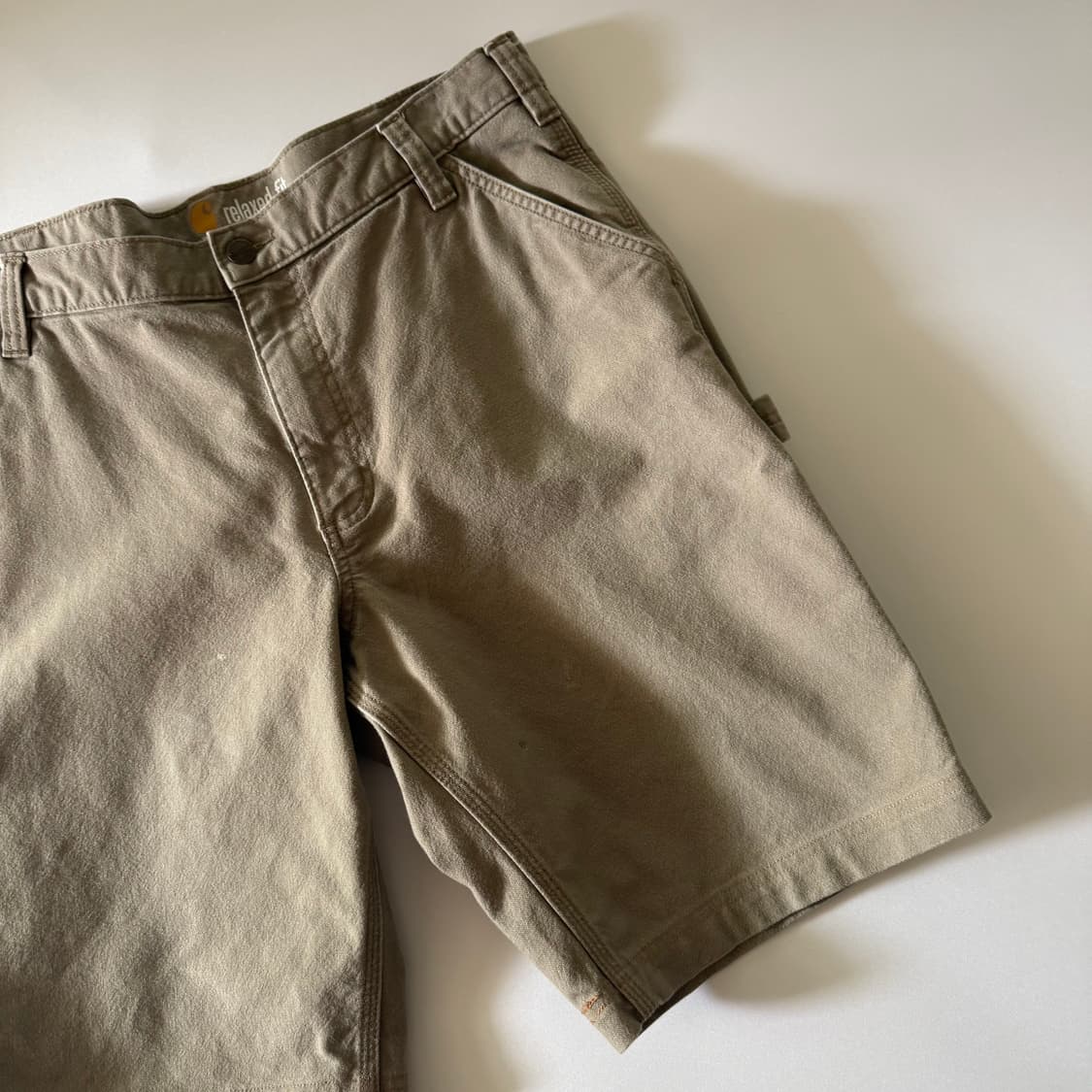 [38] Carhartt 칼하트 캔버스 카펜터 반바지 쇼츠 -19 상품이미지3