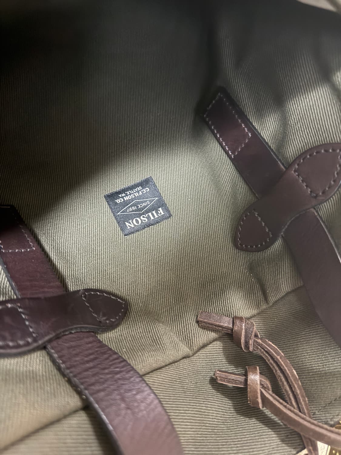 필슨 261 토드백, 오터그린 상품이미지7