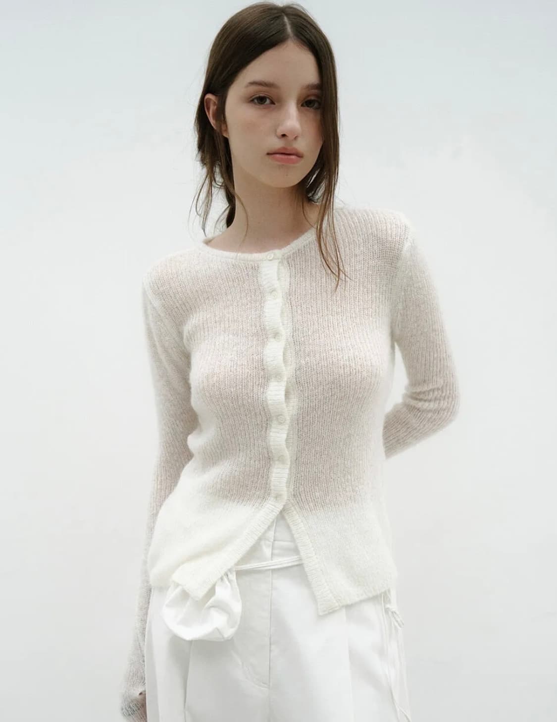 로우타이드 알파카 핸드워머 니트 상품이미지1