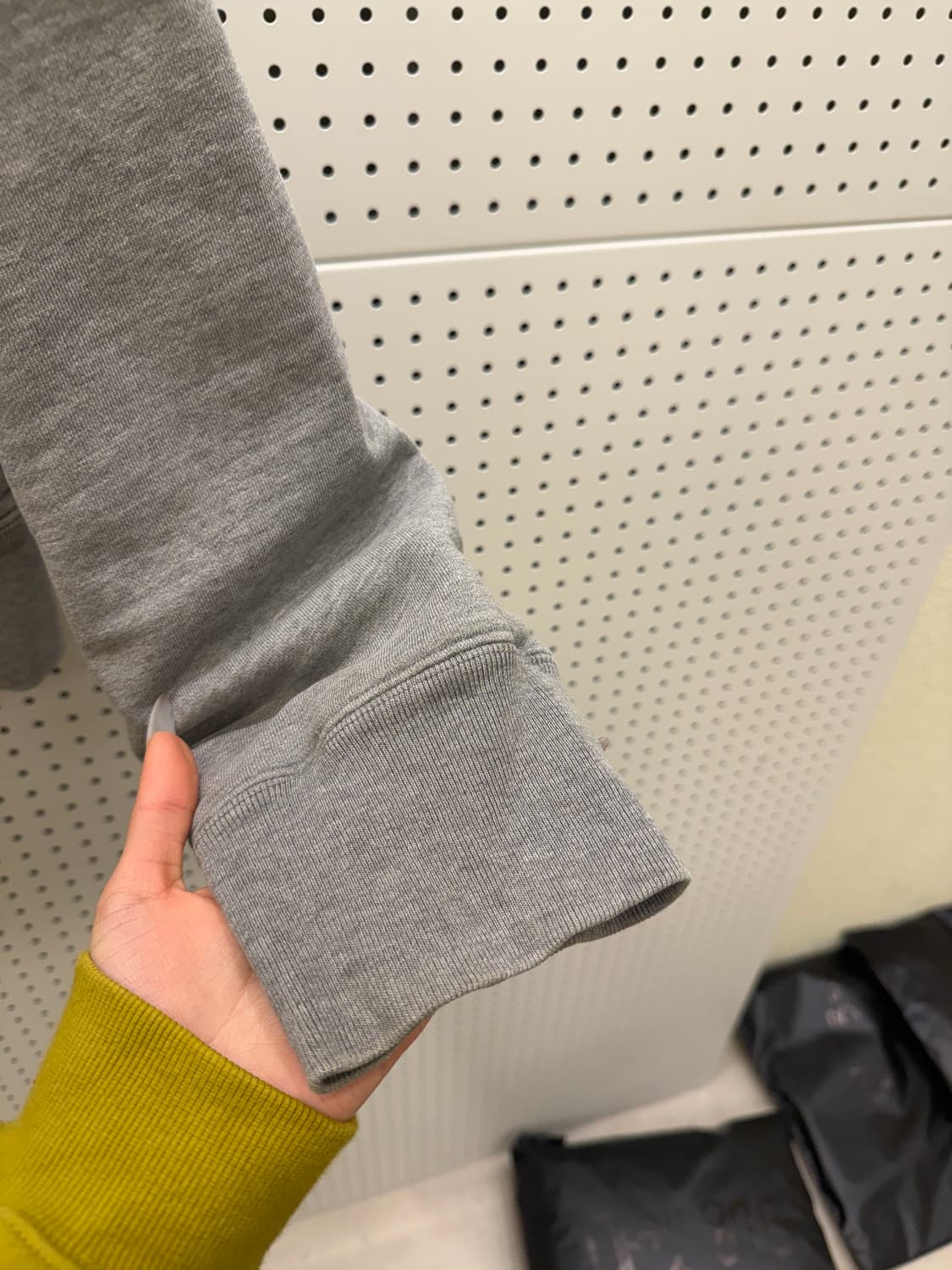 아베크롬비 써멀 빅로고 데미지 후드집업 U763 상품이미지4