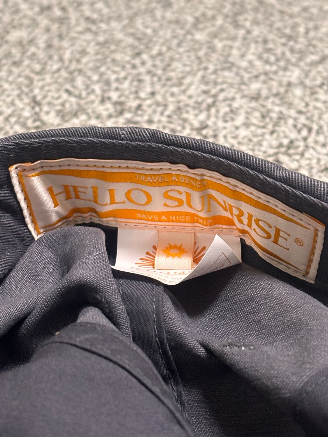 헬로선라이즈 볼캡 오션블루 상품이미지2