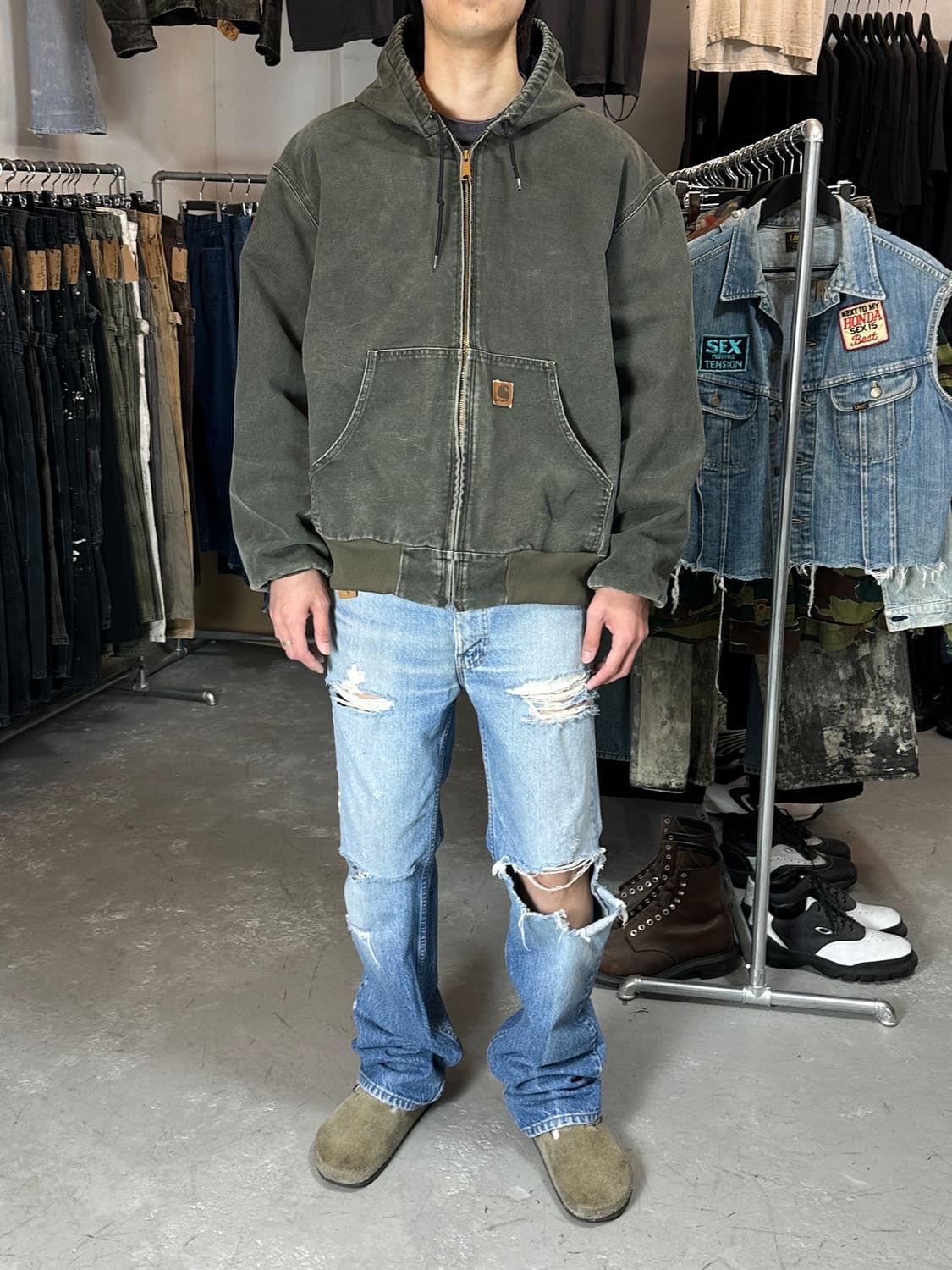 00's OG 칼하트 J25 액티브 자켓 칼하트 J130 MOS 상품이미지2