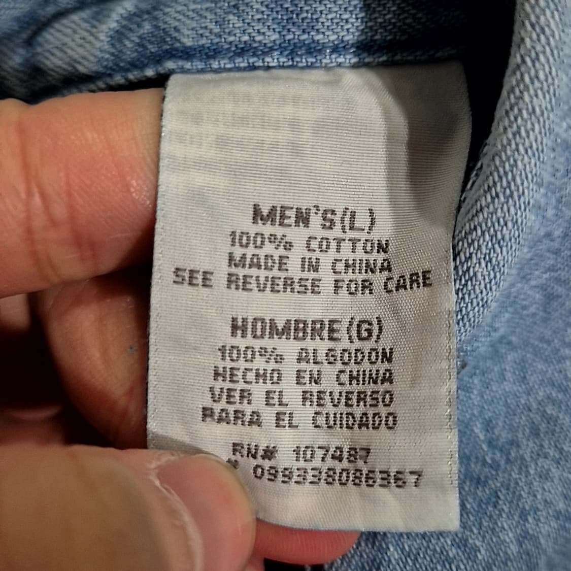 리바이스 데님 셔츠 상품이미지5