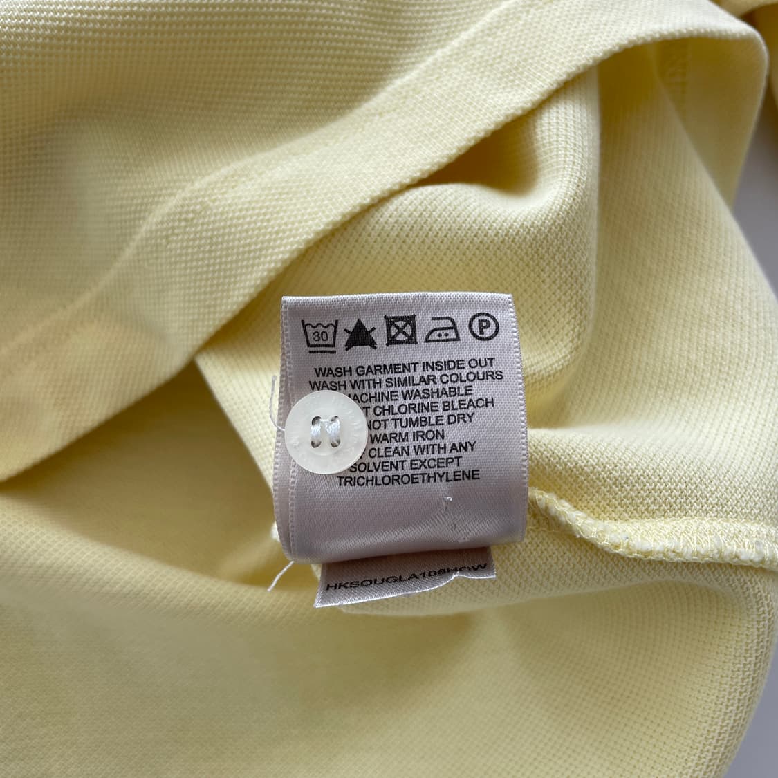 버버리 옐로우 PK 반팔 티셔츠 상품이미지8