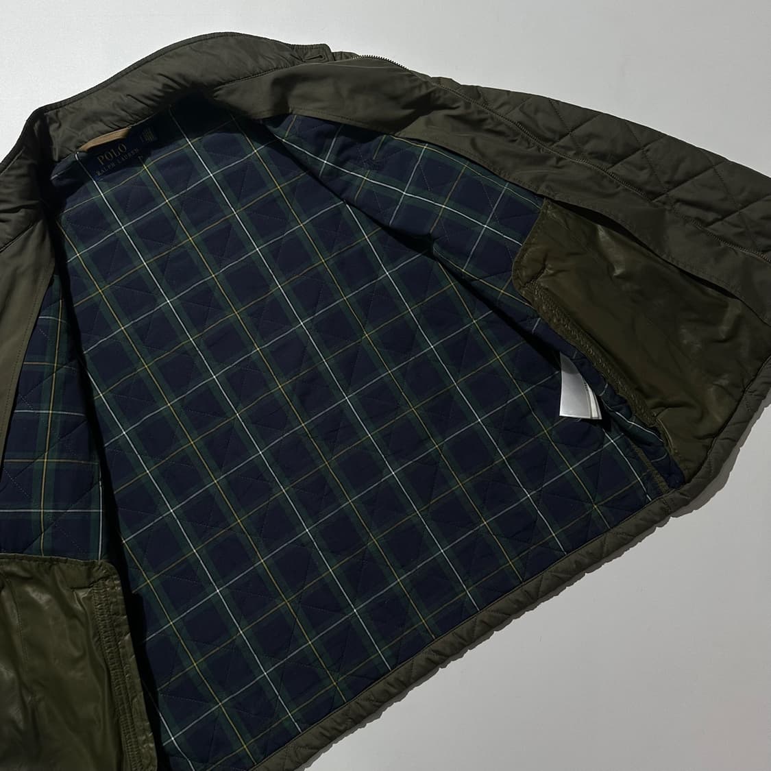 폴로 랄프로렌 바라쿠타 퀼팅 헤링턴 블루종 자켓 상품이미지8