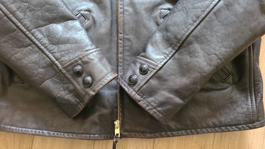 뉴스보이st 가죽자켓 상품이미지4