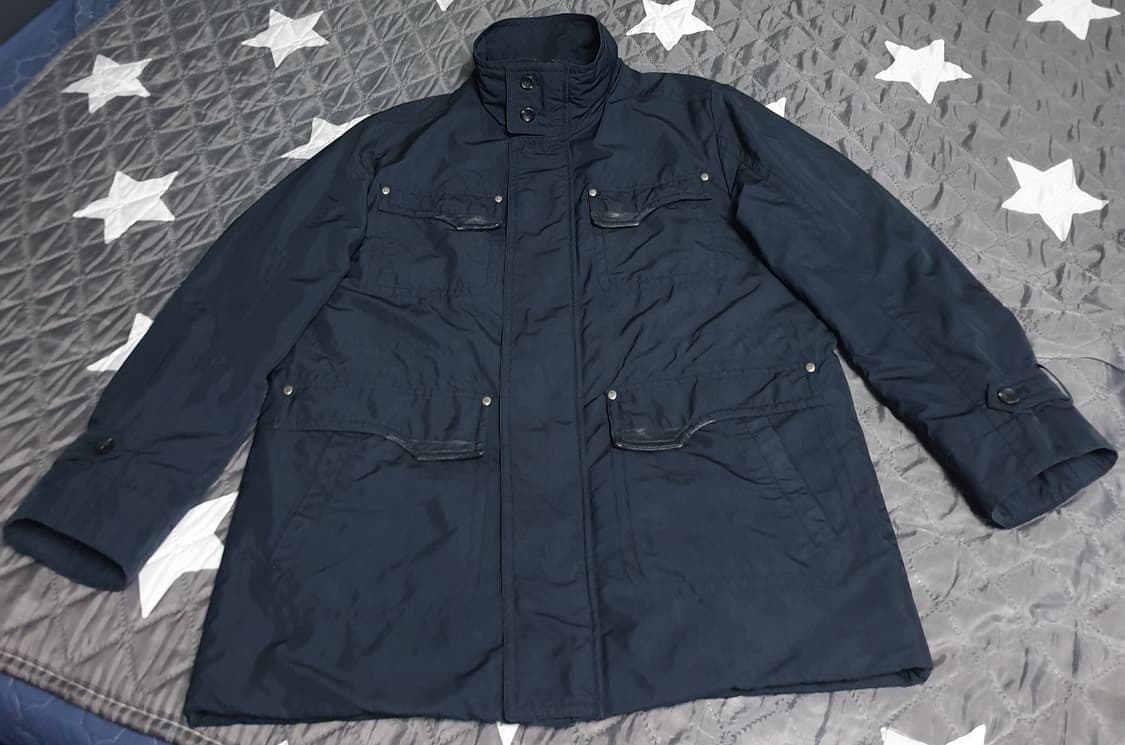 헨리코튼 클래식 양가죽배색 사파리 점퍼 (M) 상품이미지1