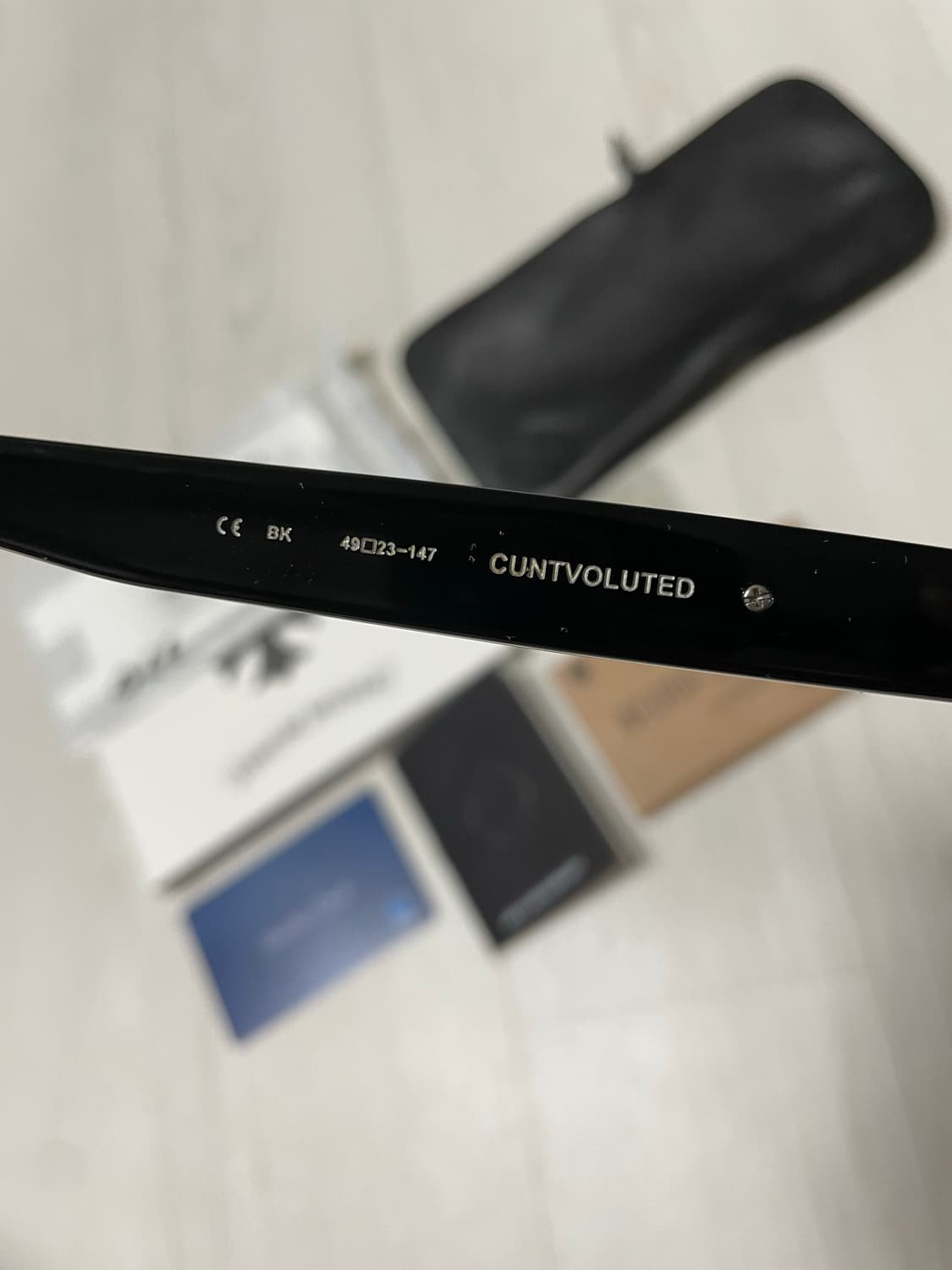 크롬하츠 컨볼루티드 블랙 실버 상품이미지6