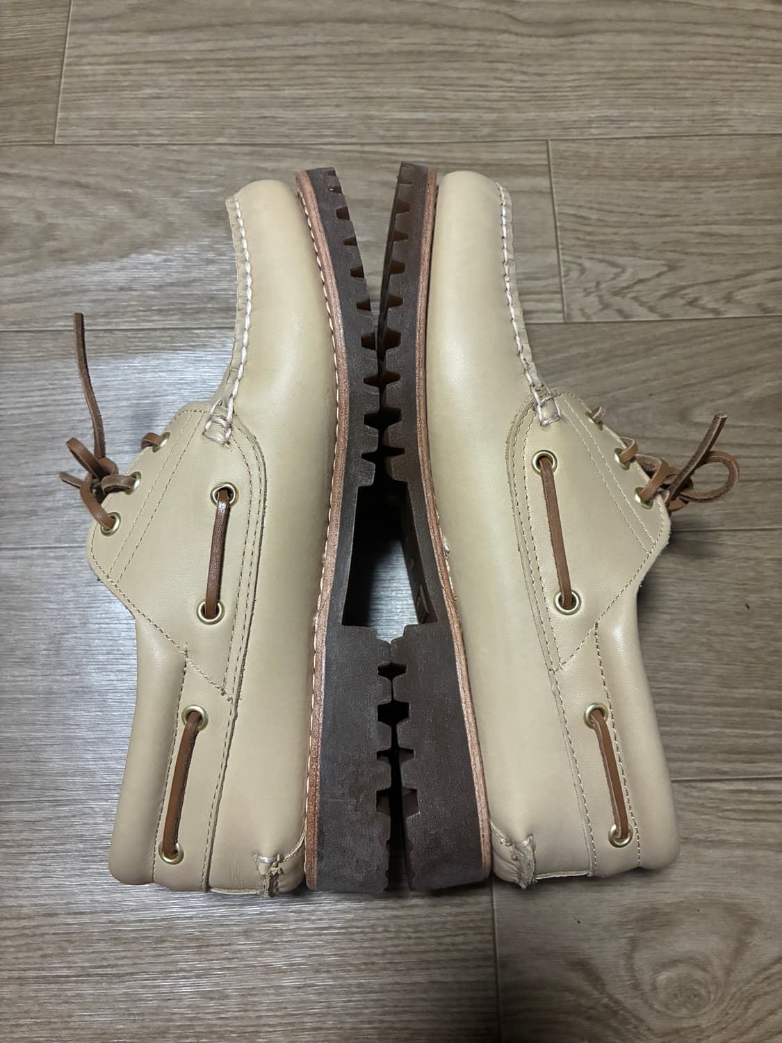 270) 팀버랜드 3아이 보트슈즈 베이지 상품이미지7