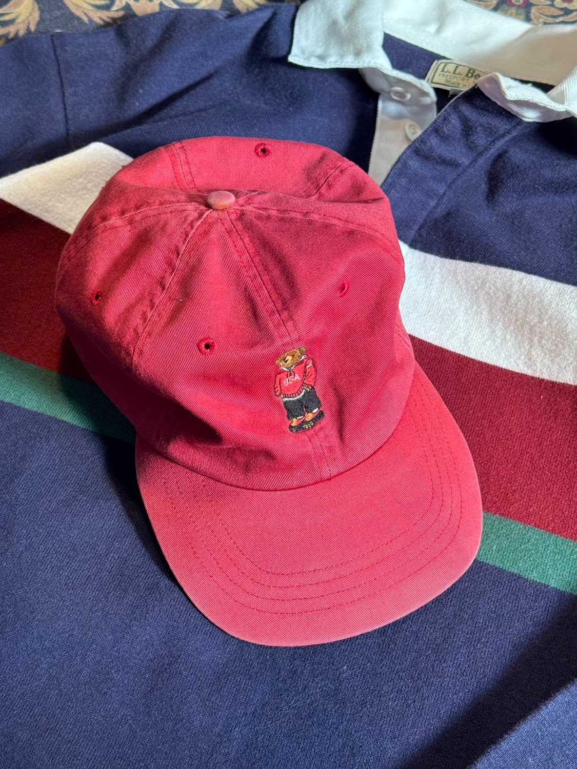 90s 폴로 스포츠 베어 볼캡 상품이미지1