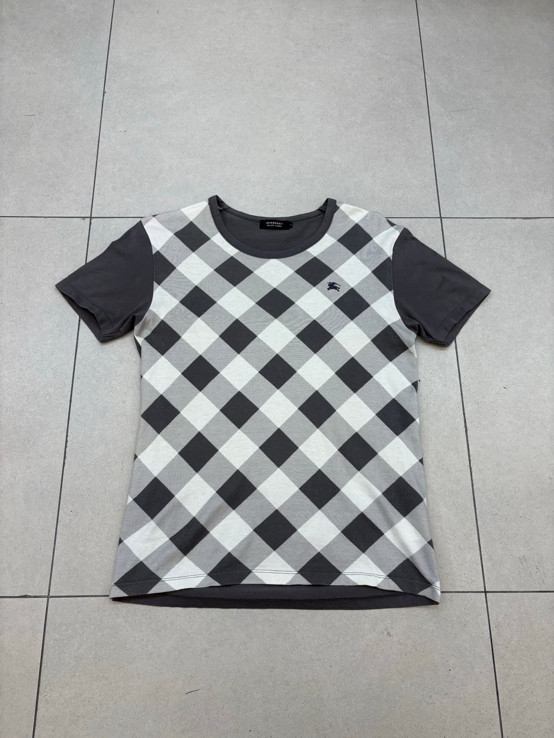 버버리 블랙라벨 노바체크 티셔츠 상품이미지2