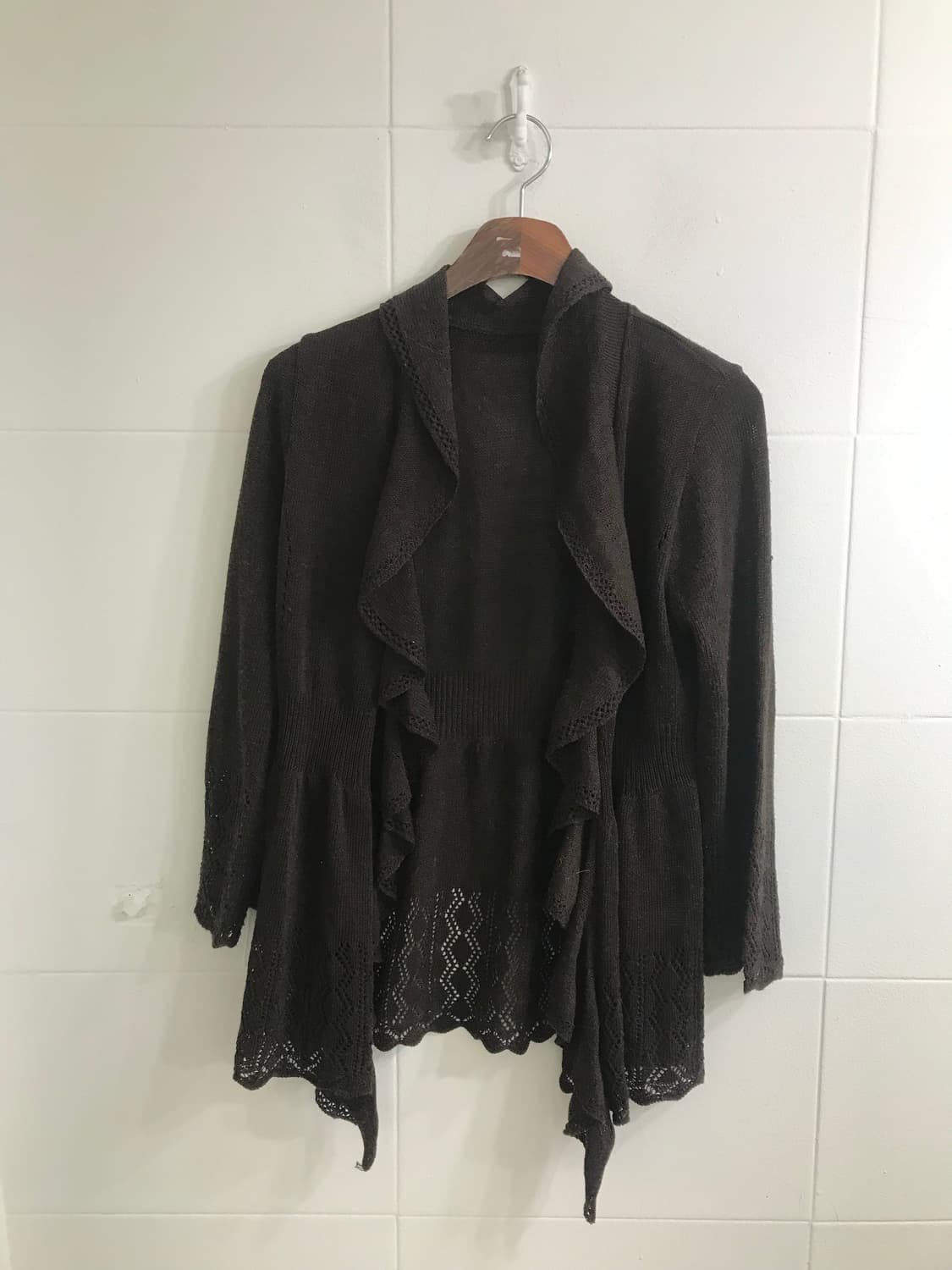 엑시즈팜 브라운 모카무스 세미갸루 그런지 퍼 코디세트 상품이미지6