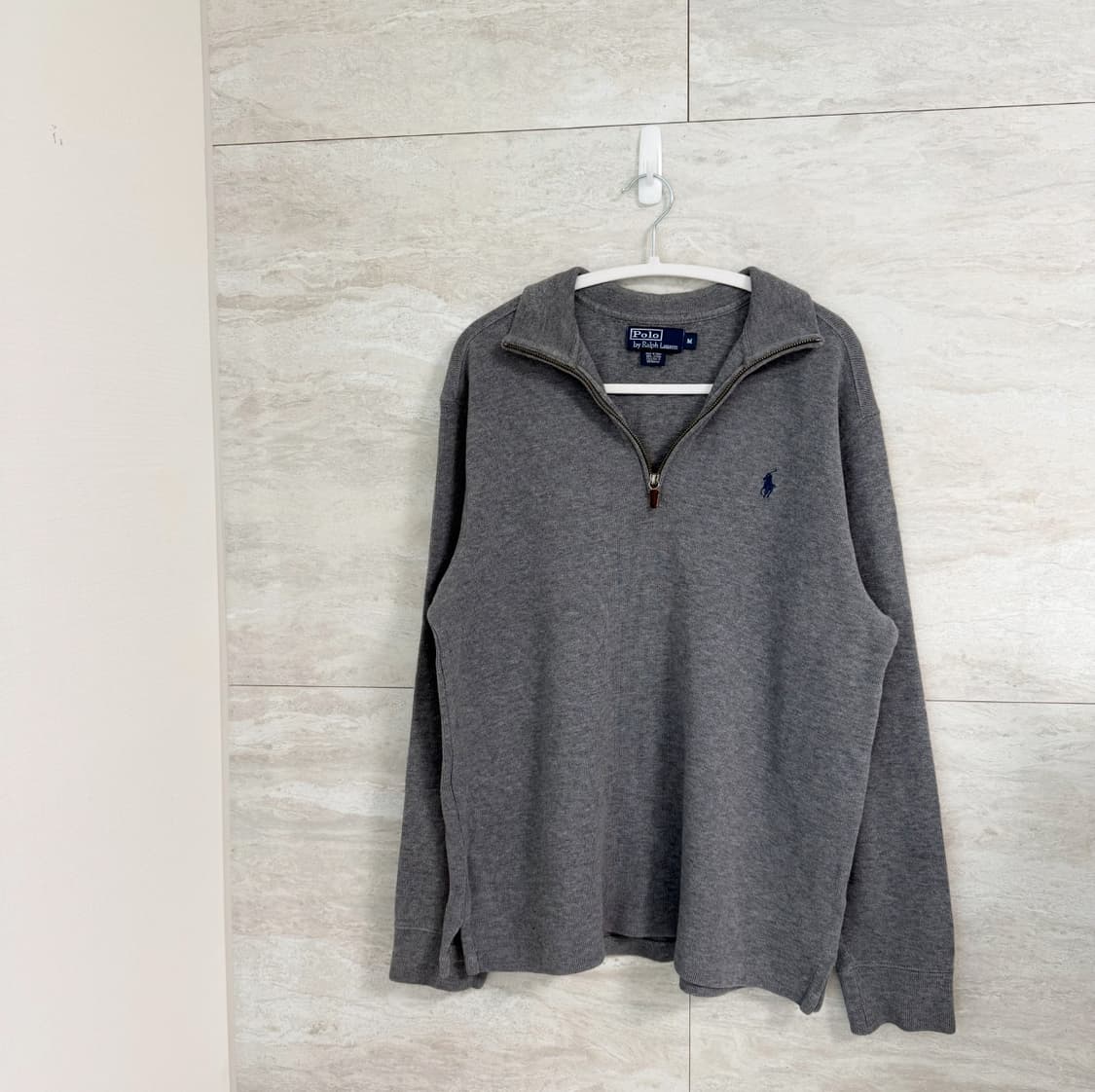 폴로 반집업 니트 상품이미지2