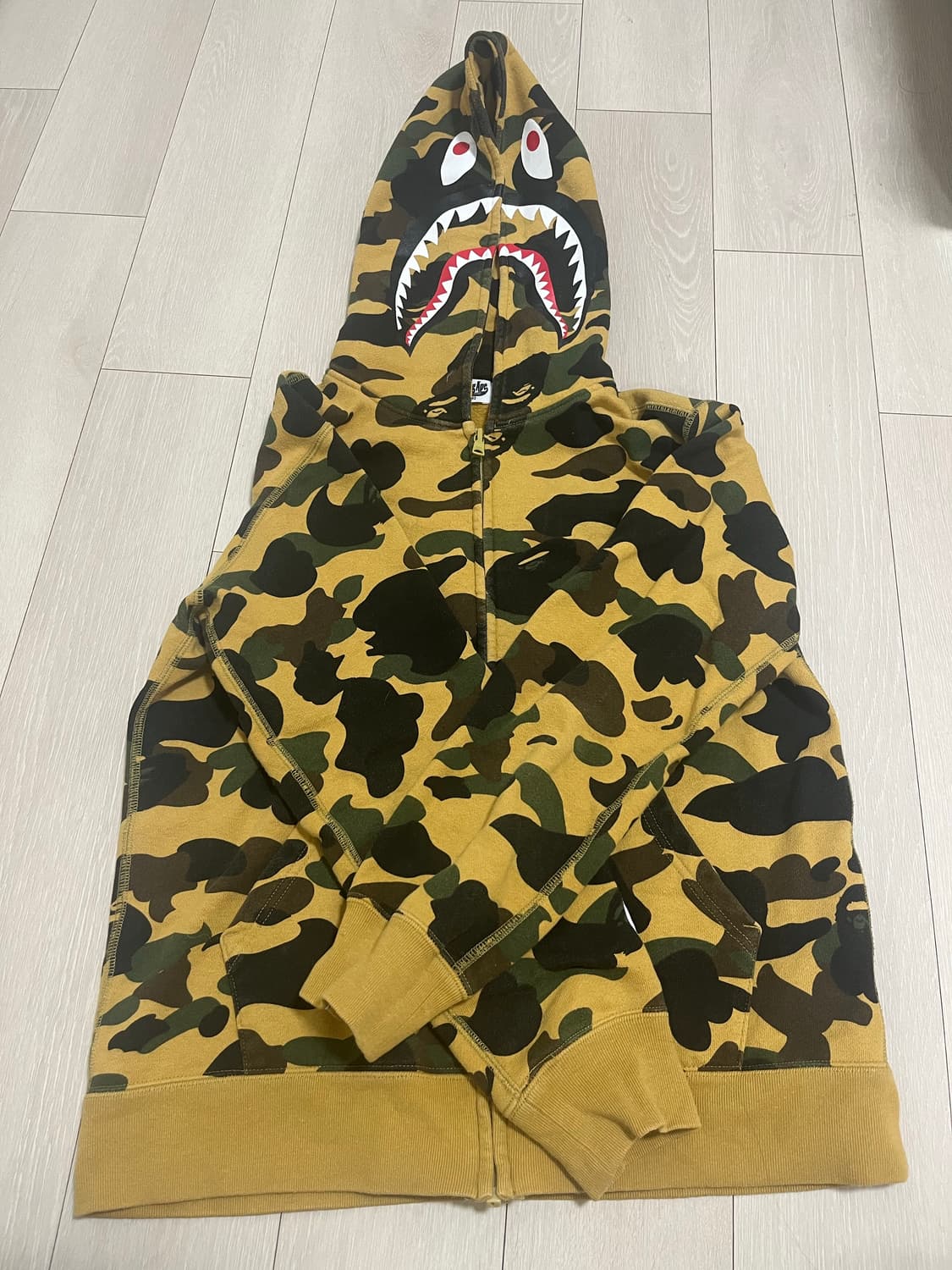 베이프 샤크 후드집업 키즈 상품이미지2