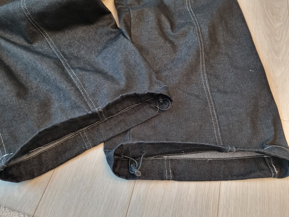 아캄 Knee 핀 턱 데님 팬츠 [1] 상품이미지7