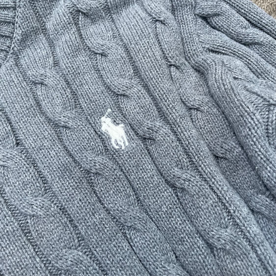 polo 랄프로렌 폴로 우먼스 케이블 니트 s  상품이미지3