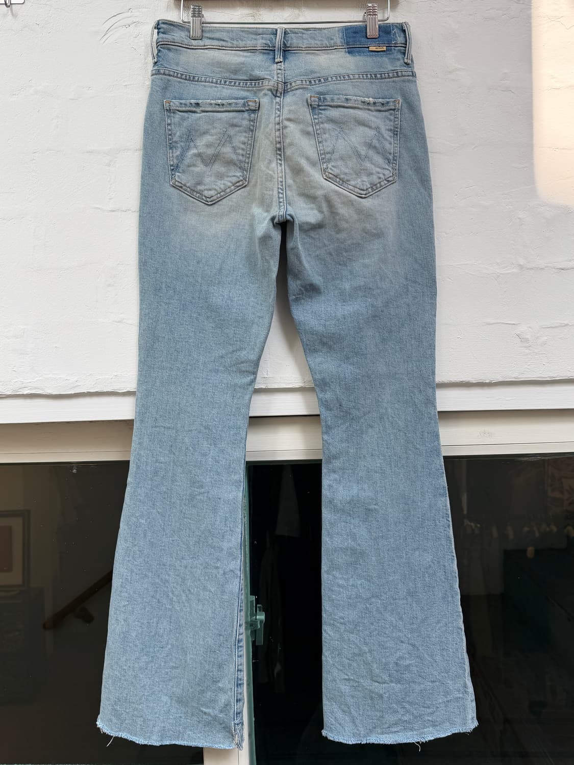 Mother 마더 라이트 블루 부츠컷 데님 팬츠 W27 상품이미지10