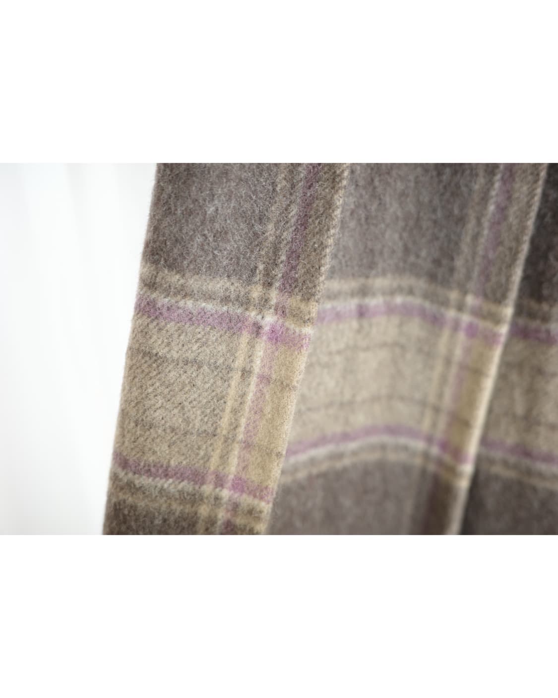 Brown pink check skirt 상품이미지5