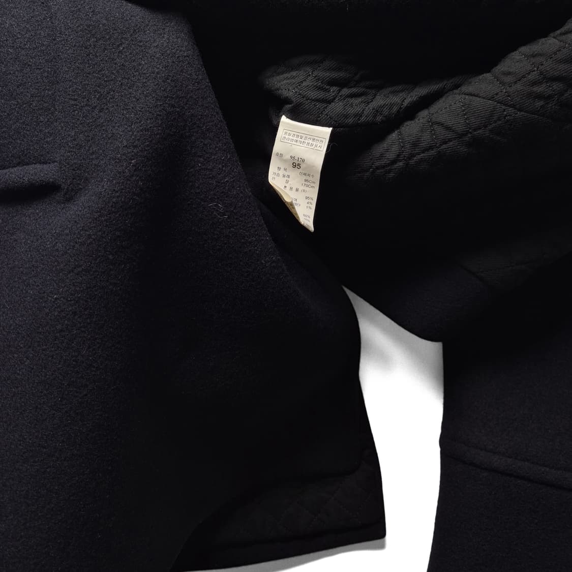 [95] 시스템 울 캐시미어 더블 브레스트 코트 상품이미지8