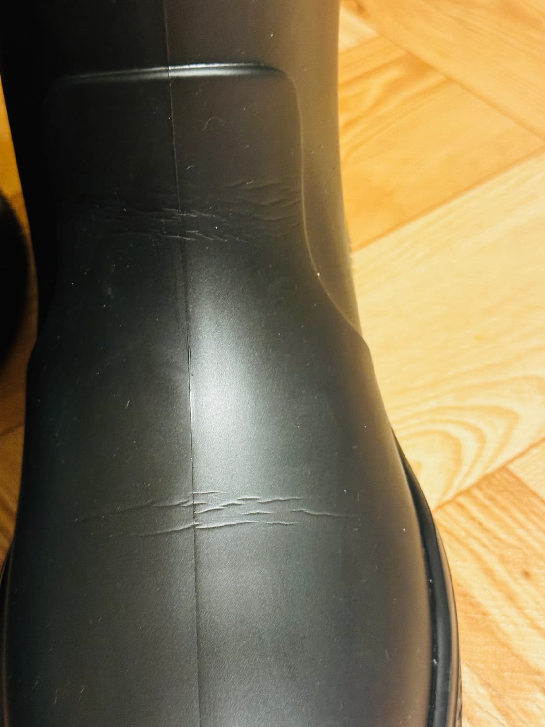 프라다 레인부츠 / 멜로우 러버 부츠 블랙 43 [275] 상품이미지3