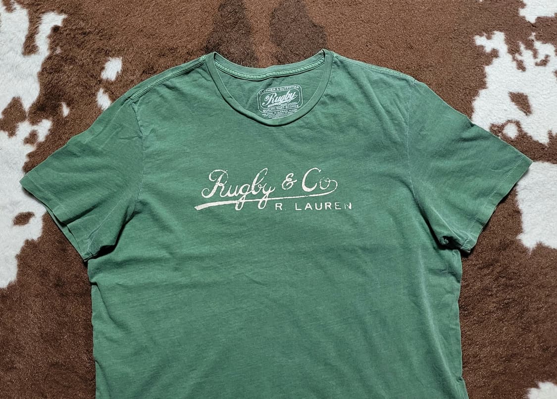 RUGBY 폴로 랄프로렌 남성용 반팔티(새제품) XL 상품이미지2