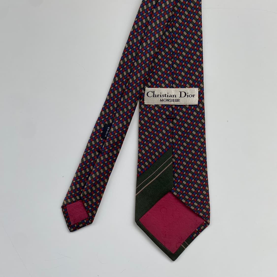 크리스찬 디올(Dior) 명품 정품넥타이 7.8cm 상품이미지3
