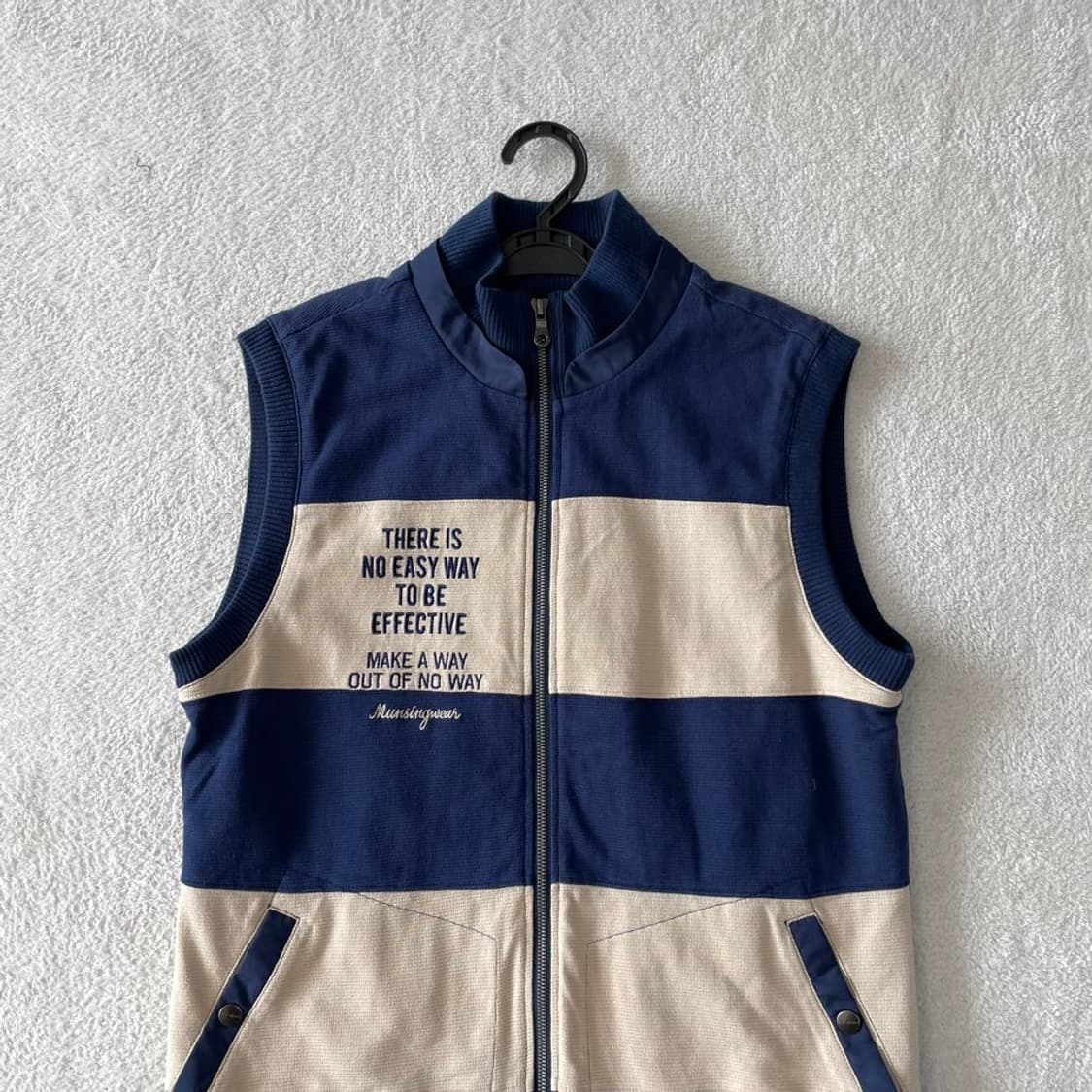 XL 먼싱웨어 남성 골프니트집업 조끼 베스트 105 상품이미지2