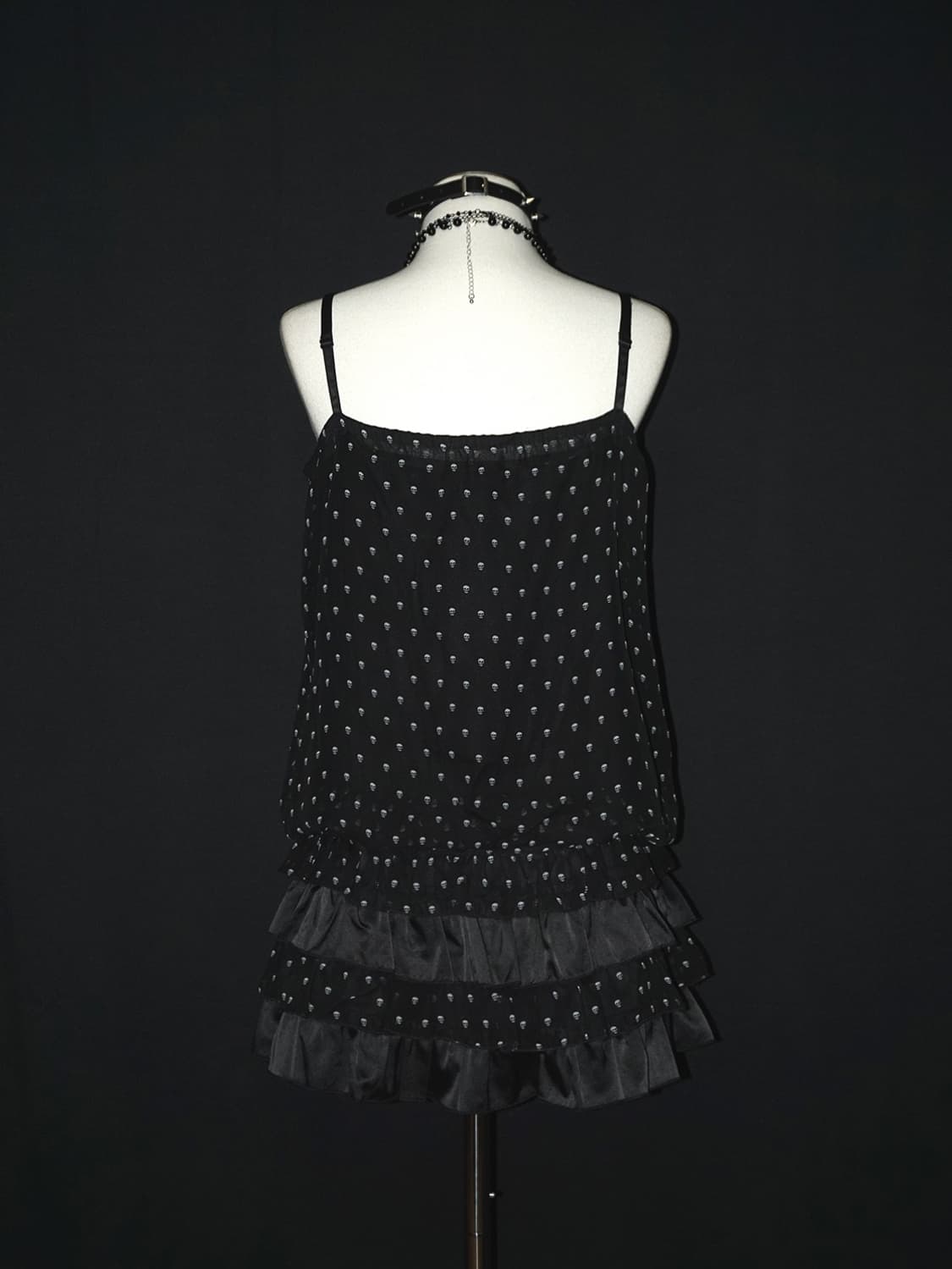 (world wide love!) skull dot dress  상품이미지6