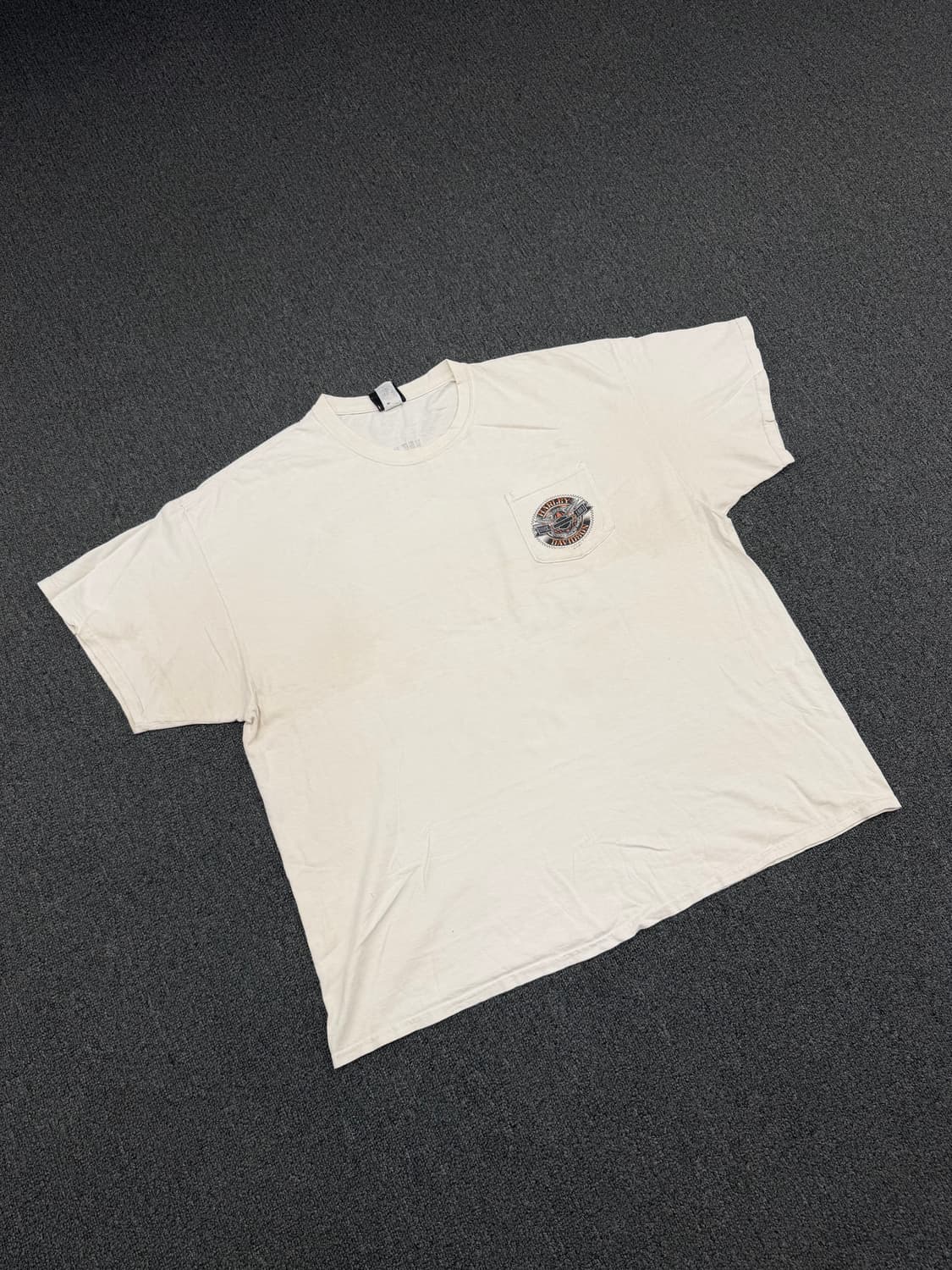 2XL) 할리데이비슨 빈티지 포켓 반팔 티셔츠 상품이미지2