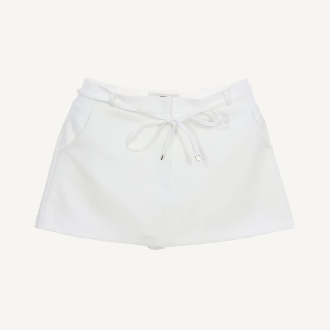 오디에스 ODS  MONA 미니 스커트 화이트 상품이미지3