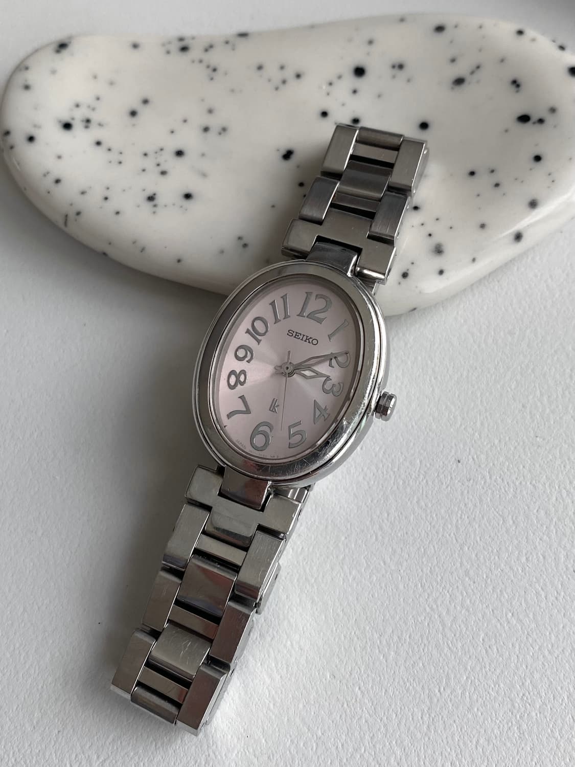 Seiko 세이코 lk 루키아 오벌 쿼츠 핑크 레이디스 상품이미지2