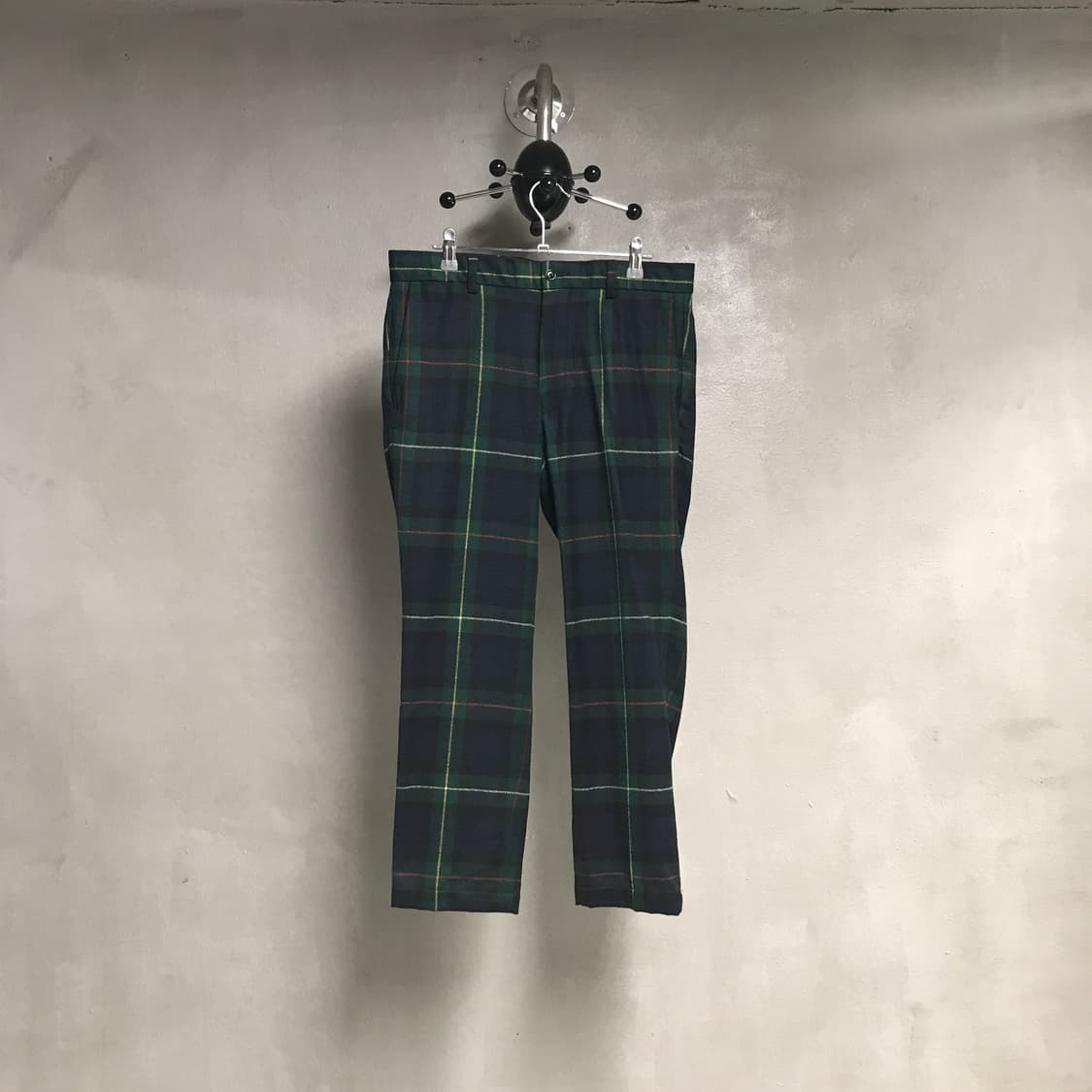폴로 랄프로렌 타탄체크 팬츠 새상품 31/32 상품이미지1