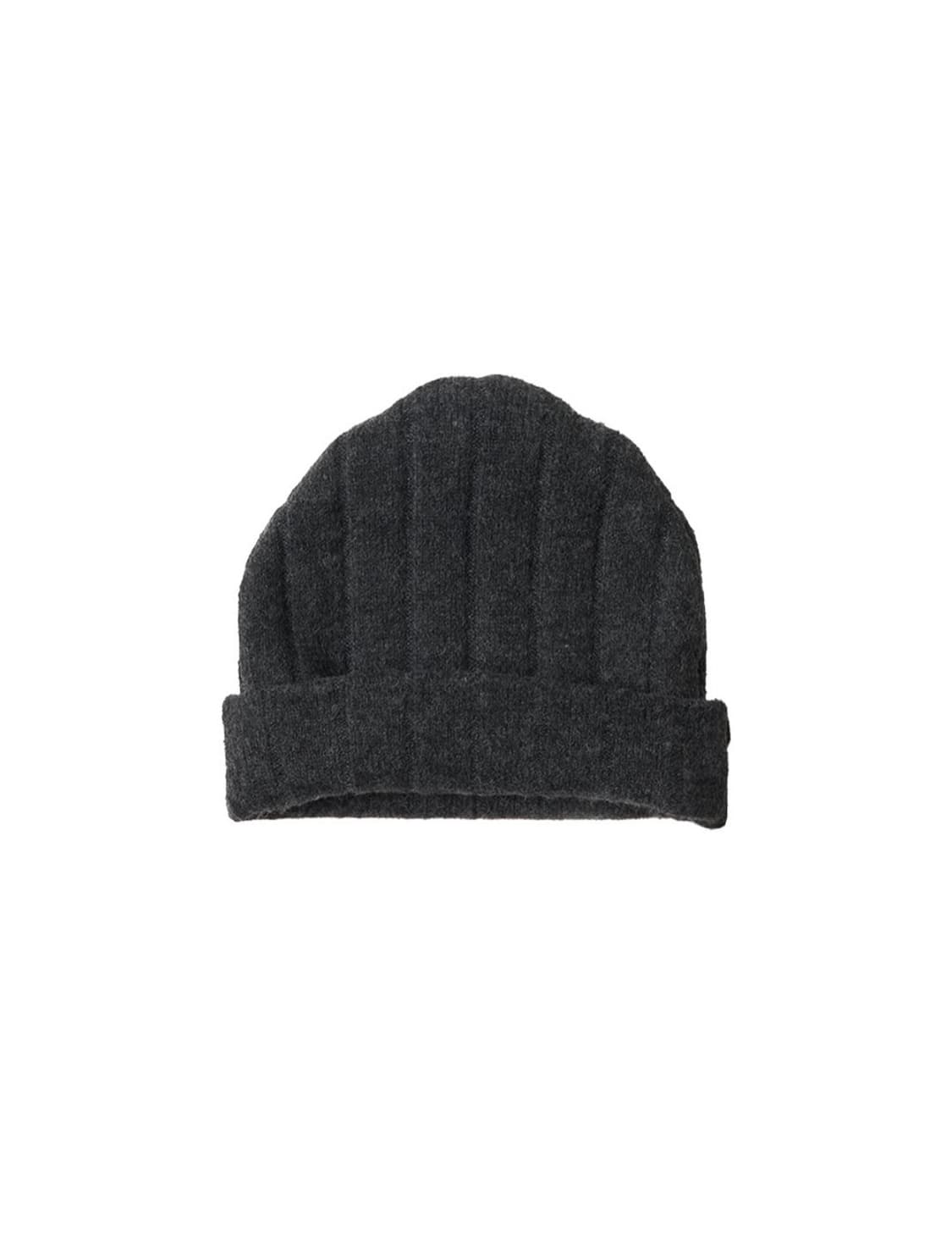 PLZproject OVER-RIBBED BEANIE, CHARCOAL 상품이미지2