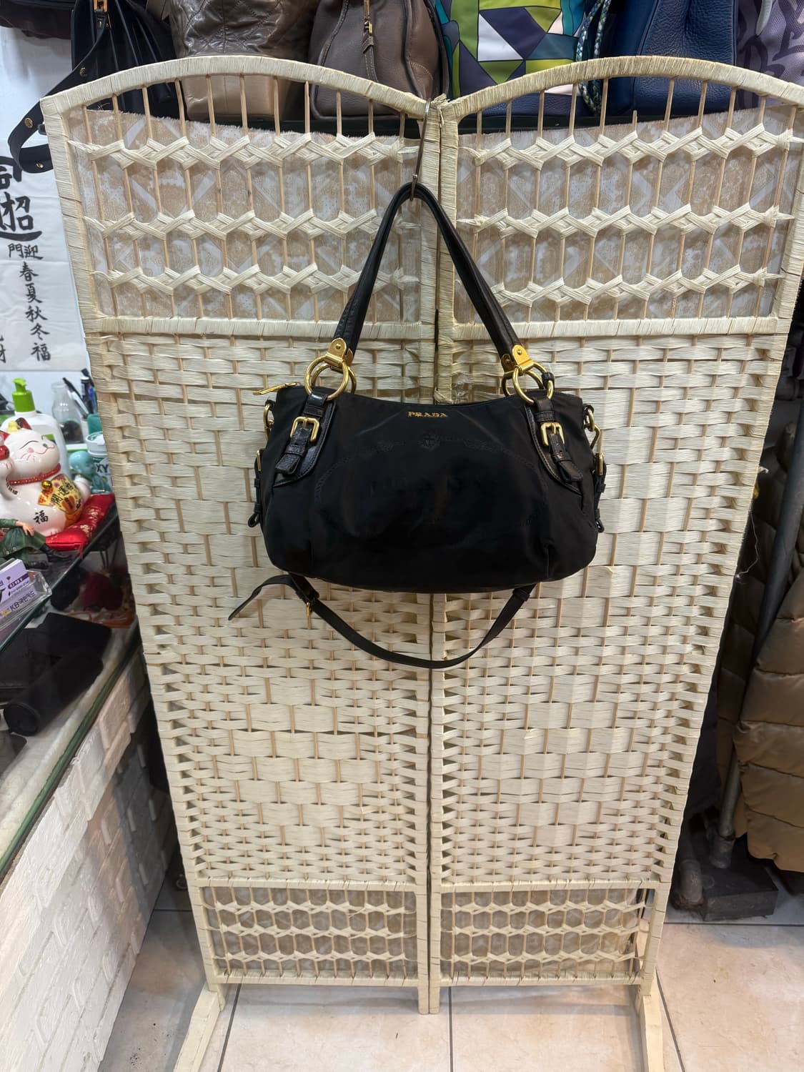 정품 프라다 나일론 2way백 팝니다 상품이미지1