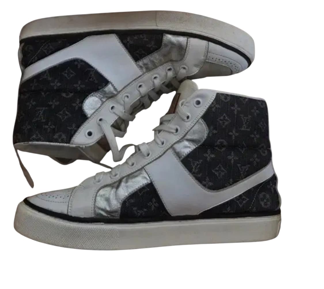 [정품] 루이비통 한정판 레더 트레이너 스니커즈 275 상품이미지1