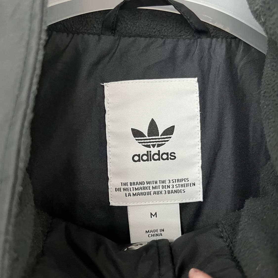 아디다스 빅로고 롱 윈드브레이커 자켓 상품이미지8