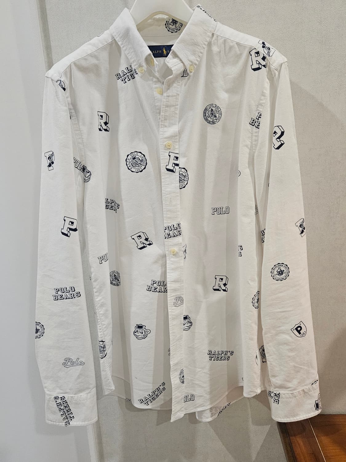 폴로 랄프로렌 그래픽 오스포드셔츠 상품이미지1