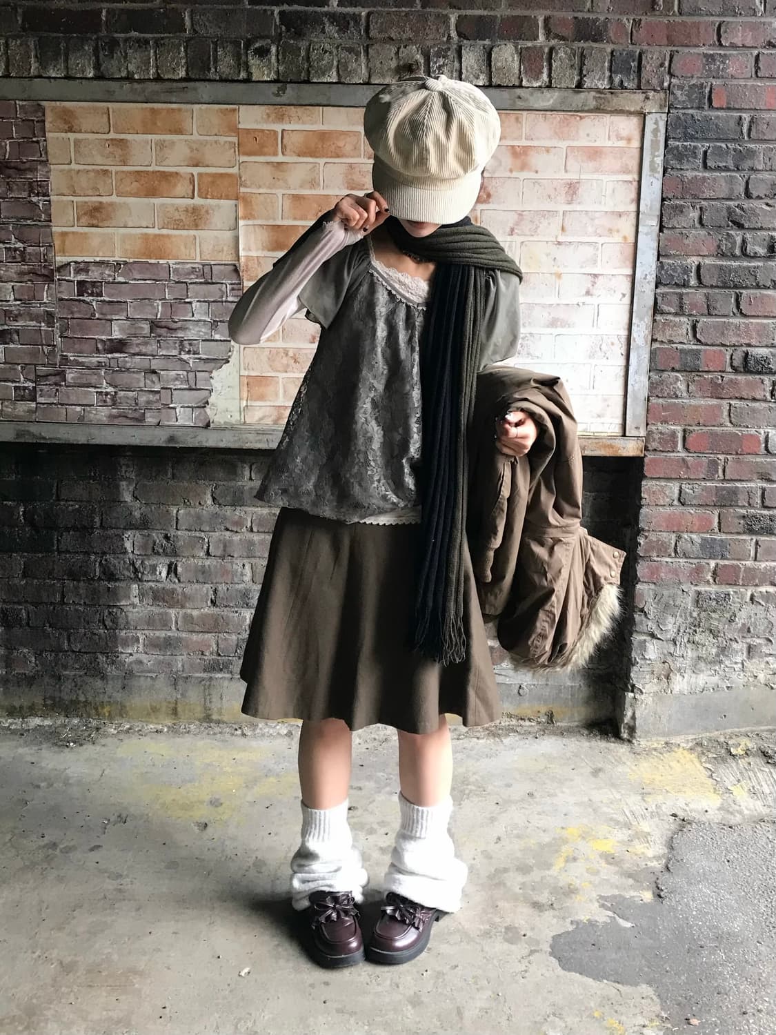 🧸No. 엑시즈팜 카키 하구미Set🧸 상품이미지2