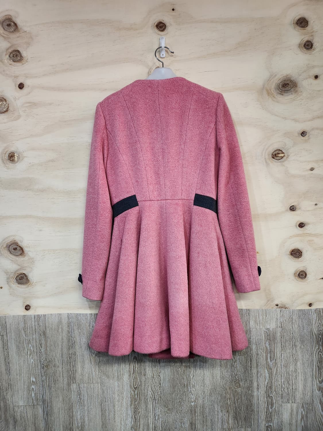 605) 에고이스트EGOIST 더블 버튼 플레어 코트 상품이미지2