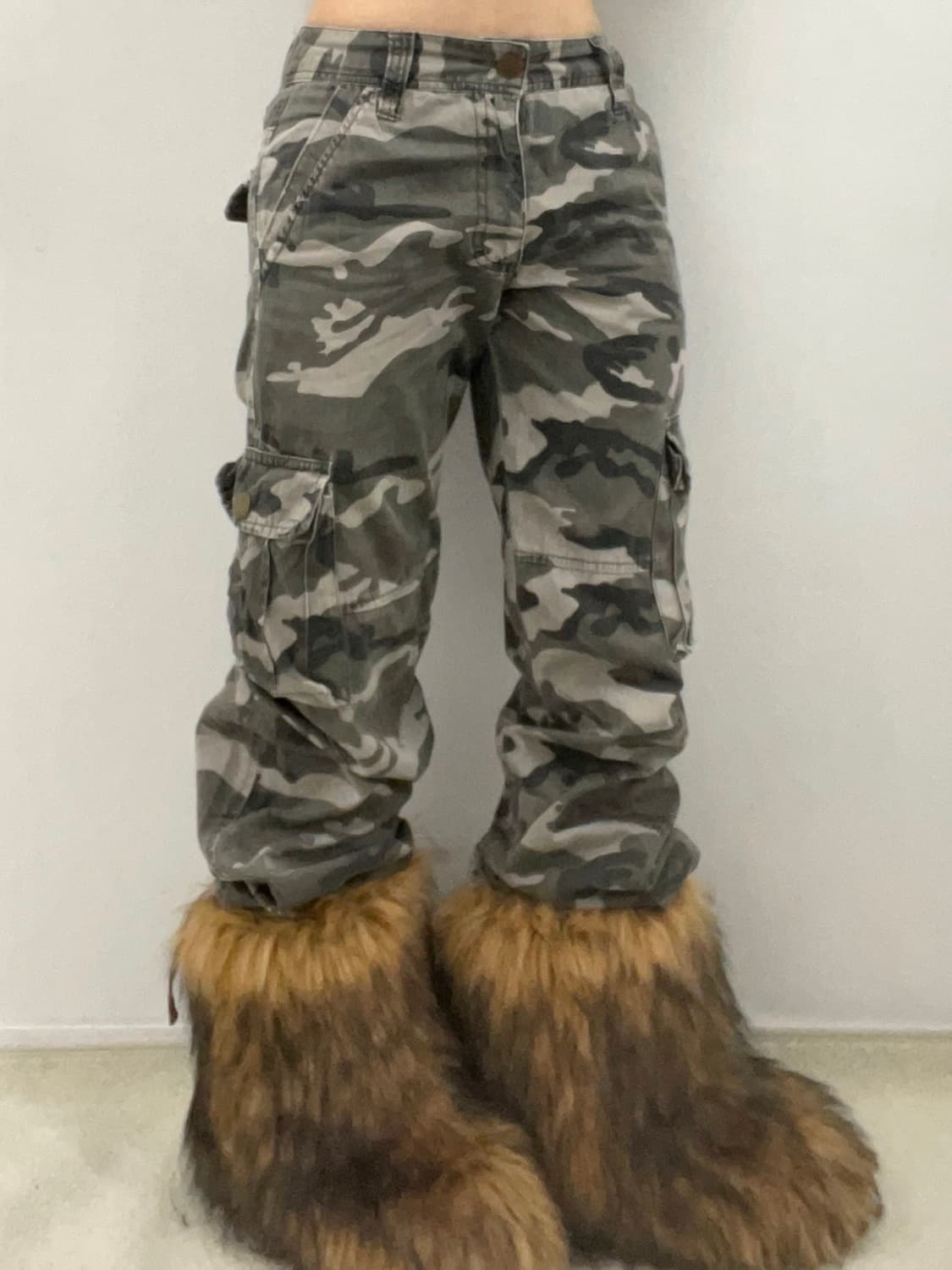 camo patten cargo pants 상품이미지1